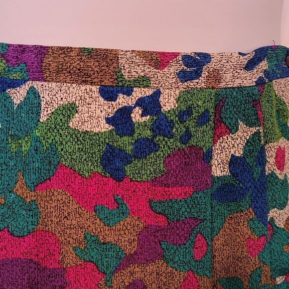 #302 Anthony Sicari- Blue Sweater, w Printed Tie & Skirt,size 12 - Picture 5 of 9